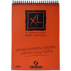 Blok v kroužkové vazbě CANSON XL Sketch A3 (90g/m2, 120archů)