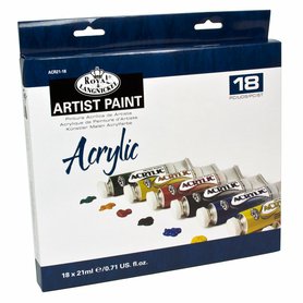Akrylové barvy Royal&Langnickel Acrylic Paint 18 x 21 ml