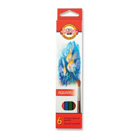 Akvarelové pastelové tužky KOH-I-NOOR 6ks