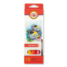 Akvarelové pastelové tužky KOH-I-NOOR 18ks