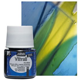 Barva na sklo Pébéo Vitrail Transparent 45 ml