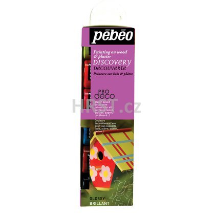 Dekorační barvy PÉBÉO P.BO DECO Discovery Collection - základní sada