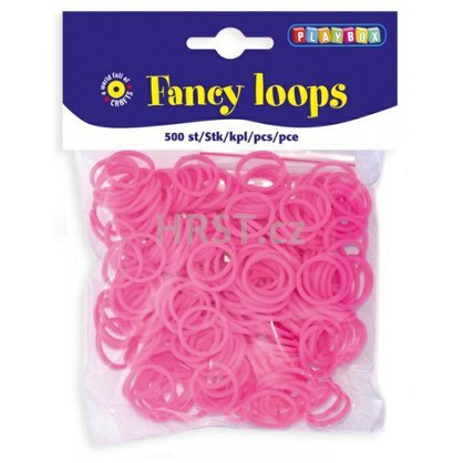 Sada pro výrobu náramků z gumiček FANCY LOOPS