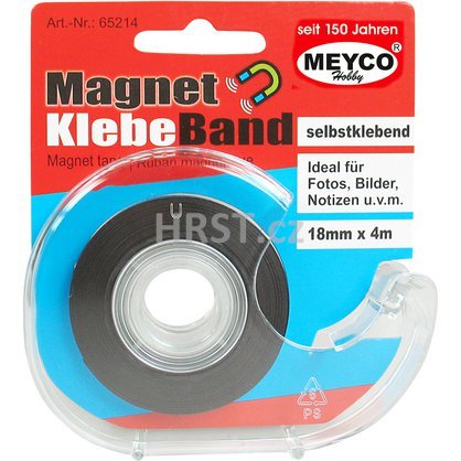 Magnetická páska samolepící s dávkovačem Meyco
