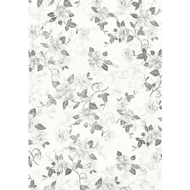 Dekorační papír Rayher DecoMaché 22 g/m2 FSC Mix (26 x 37,5 cm) - květiny jednobarevné
