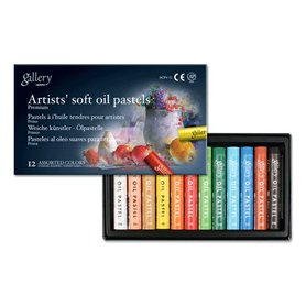 Olejové pastely Mungyo Gallery Soft Oil Pastel 12ks