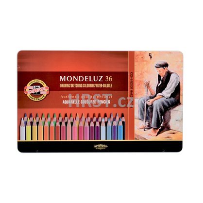 Umělecké akvarelové pastelové tužky KOH-I-NOOR MONDELUZ