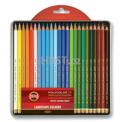 Umělecké pastelové tužky KOH-I-NOOR POLYCOLOR