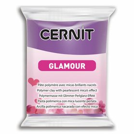 Modelovací hmota Cernit Glamour 56 g - efektní fialová